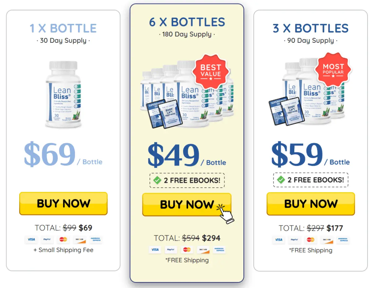 LeanBliss price